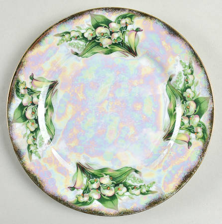 Flower of the Month Salad Plate
