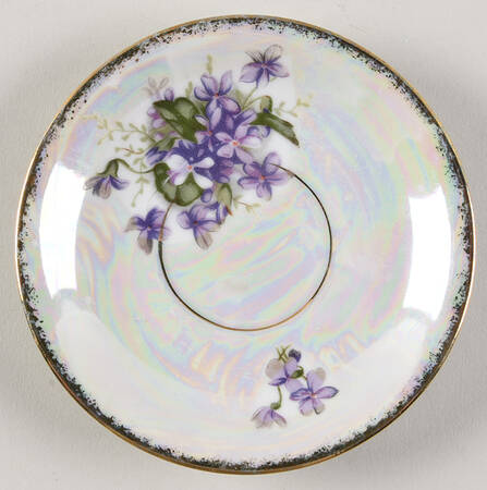 Flower of the Month Saucer for Footed Cup