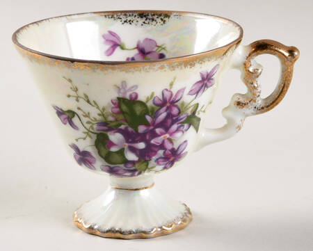 Flower of the Month Footed Cup
