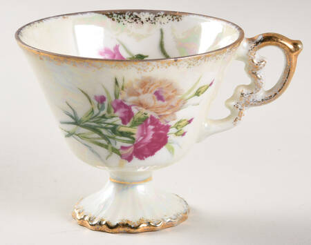 Flower of the Month Footed Cup