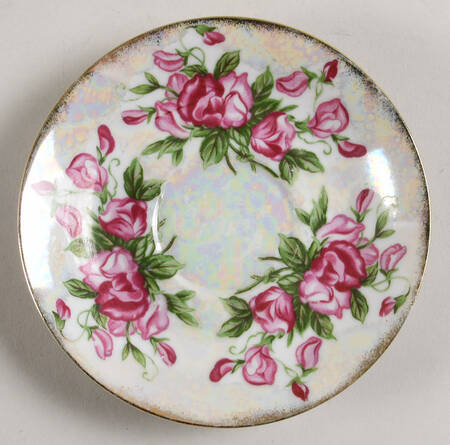 Flower of the Month Saucer for Footed Cup