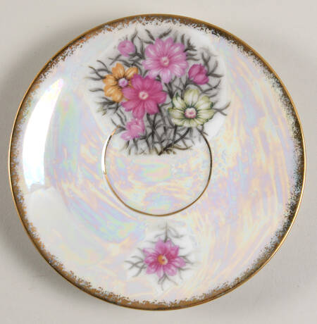Flower of the Month Saucer for Footed Cup