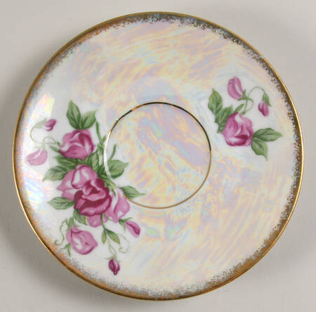 Flower of the Month Saucer for Flat Cup