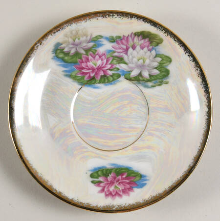 Flower of the Month Saucer for Footed Cup