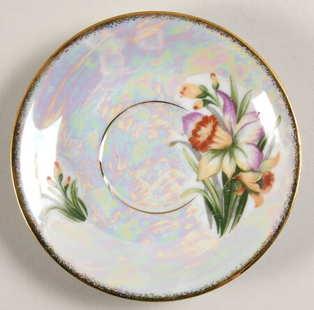 Flower of the Month Saucer for Footed Cup