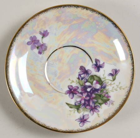 Flower of the Month Saucer for Footed Cup