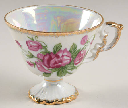 Flower of the Month Footed Cup