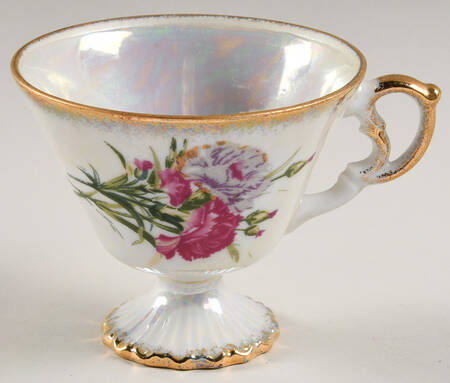Flower of the Month Footed Cup