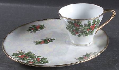 Flower of the Month Snack Plate & Cup Set