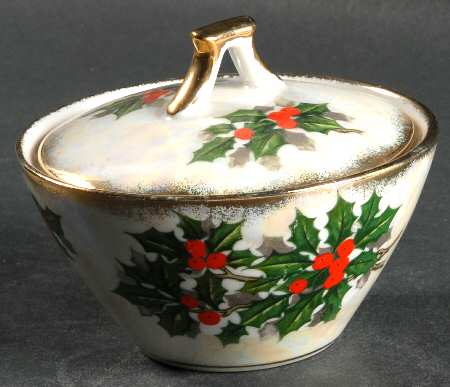 Flower of the Month Sugar Bowl & Lid