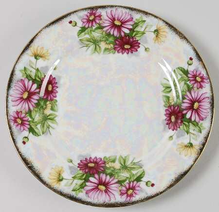 Flower of the Month Salad Plate