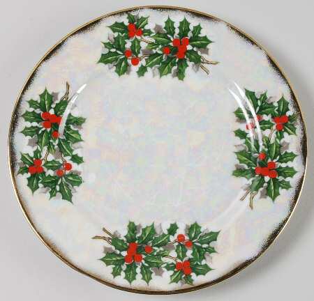 Flower of the Month Salad Plate