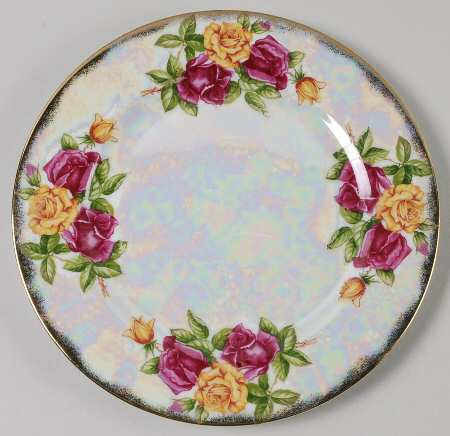 Flower of the Month Salad Plate
