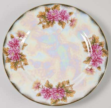 Flower of the Month Salad Plate