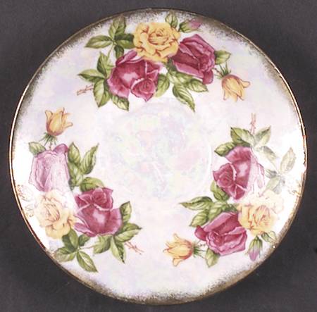 Flower of the Month Saucer for Footed Cup
