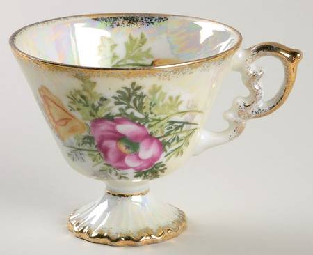Flower of the Month Footed Cup
