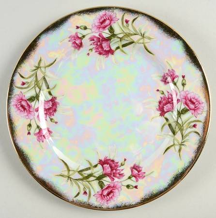Flower of the Month Salad Plate