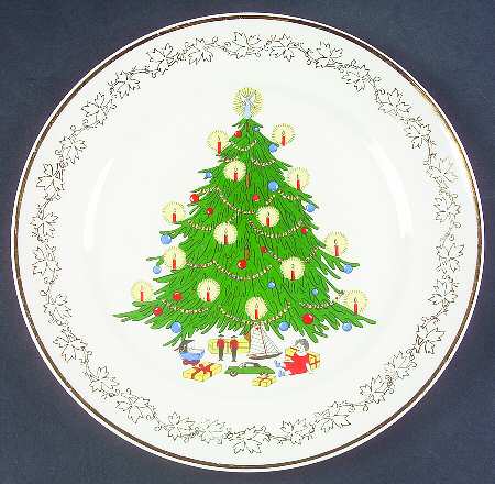 Merry Christmas Dinner Plate