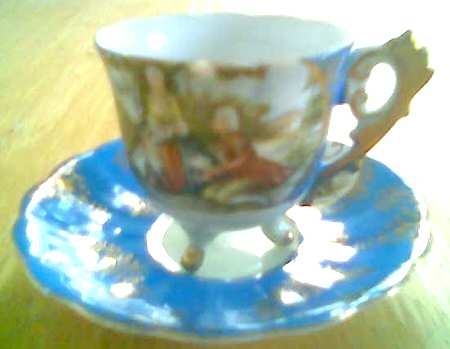 UC517 Footed Demitasse Cup & Saucer Set