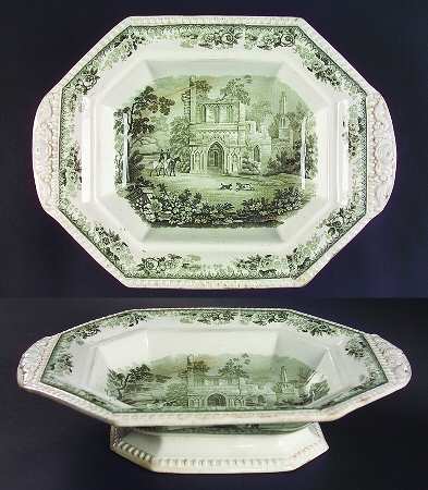 Ruins Green by Minton