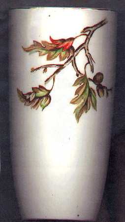 Autumn Leaf Tall China Tumbler