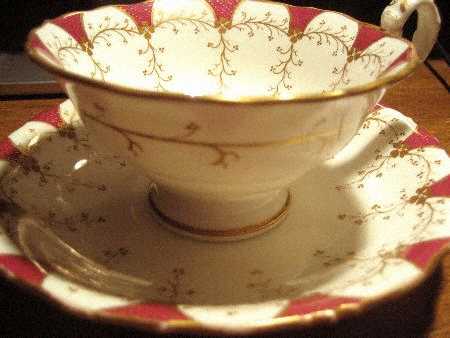6461 Footed Cup & Saucer Set
