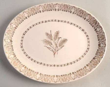 USA93 12" Oval Serving Platter