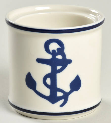Navy Blue Collection Sugar Bowl No Lid