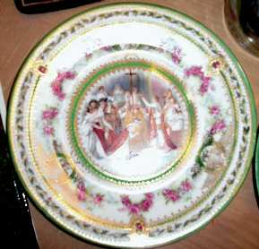 Napoleon 1st Et Josephine Salad Plate