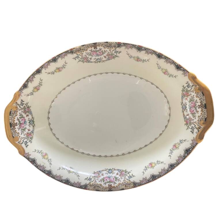 Old English 10" Oval Vegetable Bowl