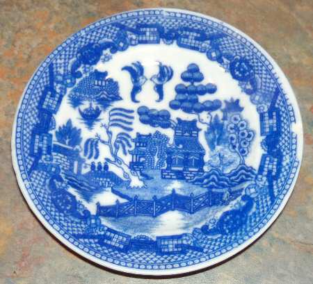 Willow (Blue, No Marks) Coaster