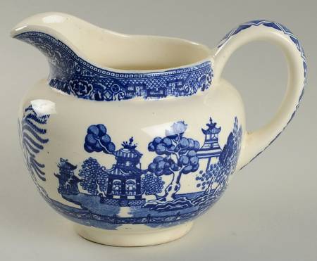 Willow (Blue, No Marks) 24 Oz Pitcher
