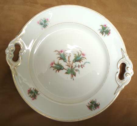 UC597 Handled Cake Plate