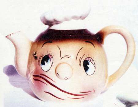 Oh My a Fly Teapot & Lid