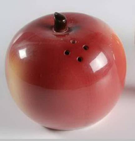 Apple Face Salt Shaker for Mill Set