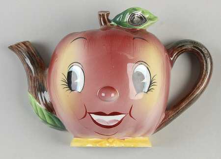 Apple Face Wall Pocket Vase