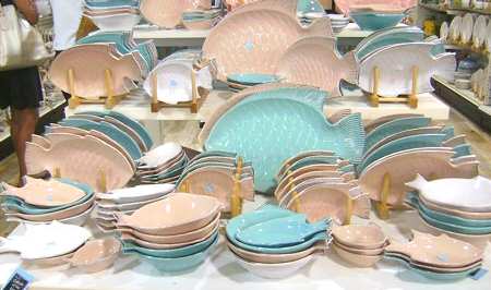 Catch of the Day White Bread & Butter Plate
