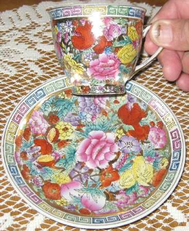 Cx727 Footed Demitasse Cup & Saucer Set