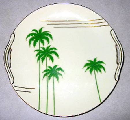 N2545 Handled Cake Plate