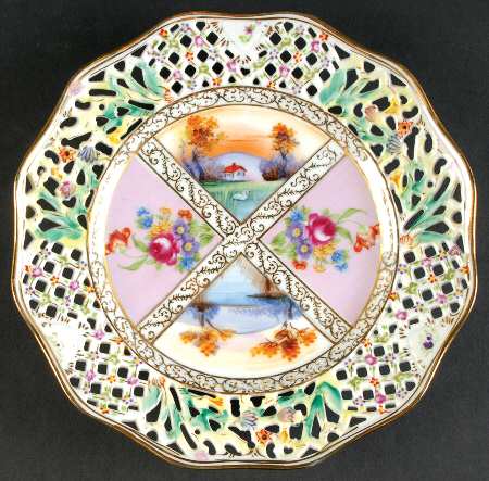 SAD131 Pierced Edge Salad Plate
