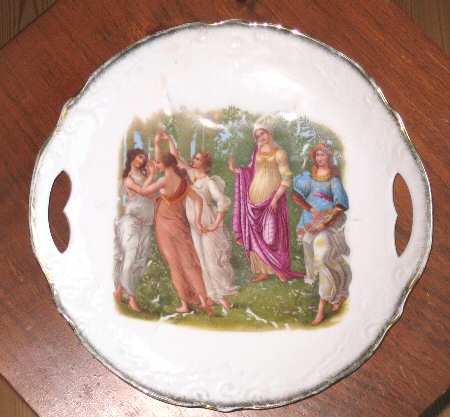 BEB92 Handled Cake Plate