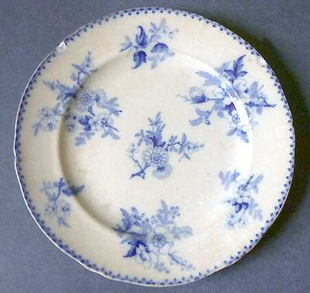 Chinese Sprigs Blue by Unknown Manufacturer
