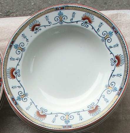 Myra Large Rim Soup Bowl