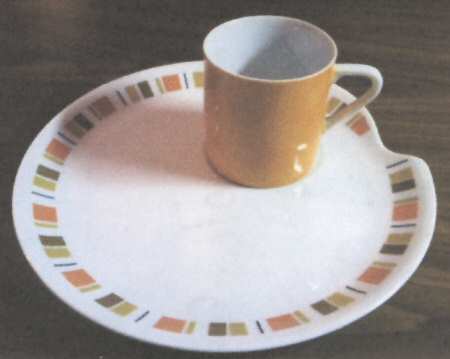 Harmony Snack Plate & Cup Set