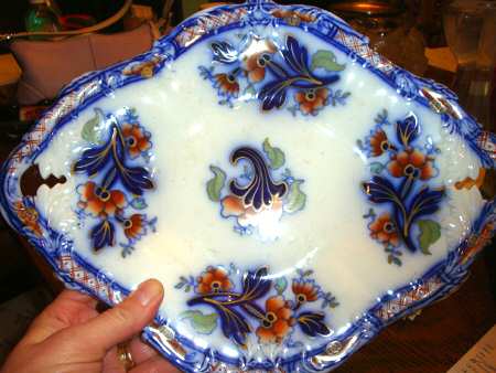 841 9" Oval Vegetable Bowl