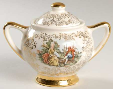 USA124 Sugar Bowl & Lid