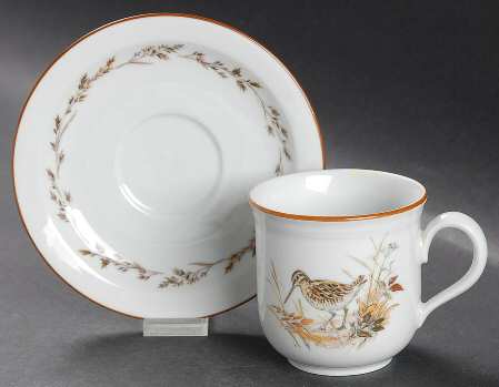 UC886 Flat Demitasse Cup & Saucer Set