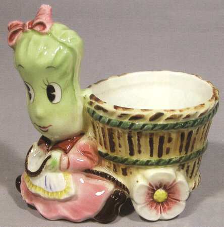 Veggie People Figural Scouring Pad Holder