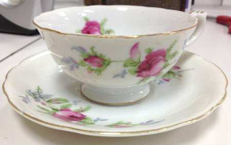 NWC175B Footed Cup & Saucer Set