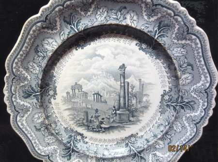 Acropolis Luncheon Plate